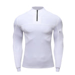 Outdoor Muscle Fitted Tactics Workout T-shirt Long Sleeve Sports Quick-drying top