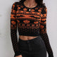 Women's Contrast Color Jacquard Fashion Round Neck Sweater EX-STOCK