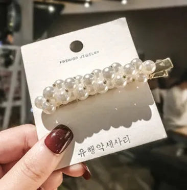 Elegant Pearl Bling Hair Clip - EX-STOCK CANADA
