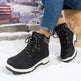 Outdoor Women's Warm Non-slip Short Tube Suede Dr Martens Boots - EX-STOCK CANADA