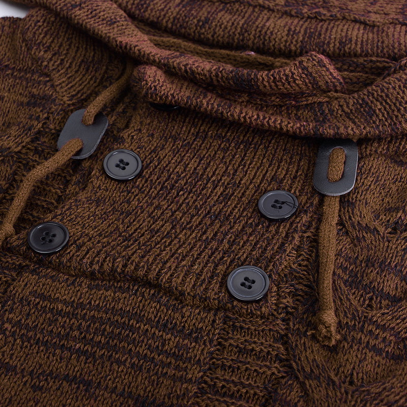 Turtleneck hooded sweater EX-STOCK Canada 