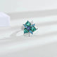 Purple Epoxy Earrings Pendant Set - EX-STOCK CANADA