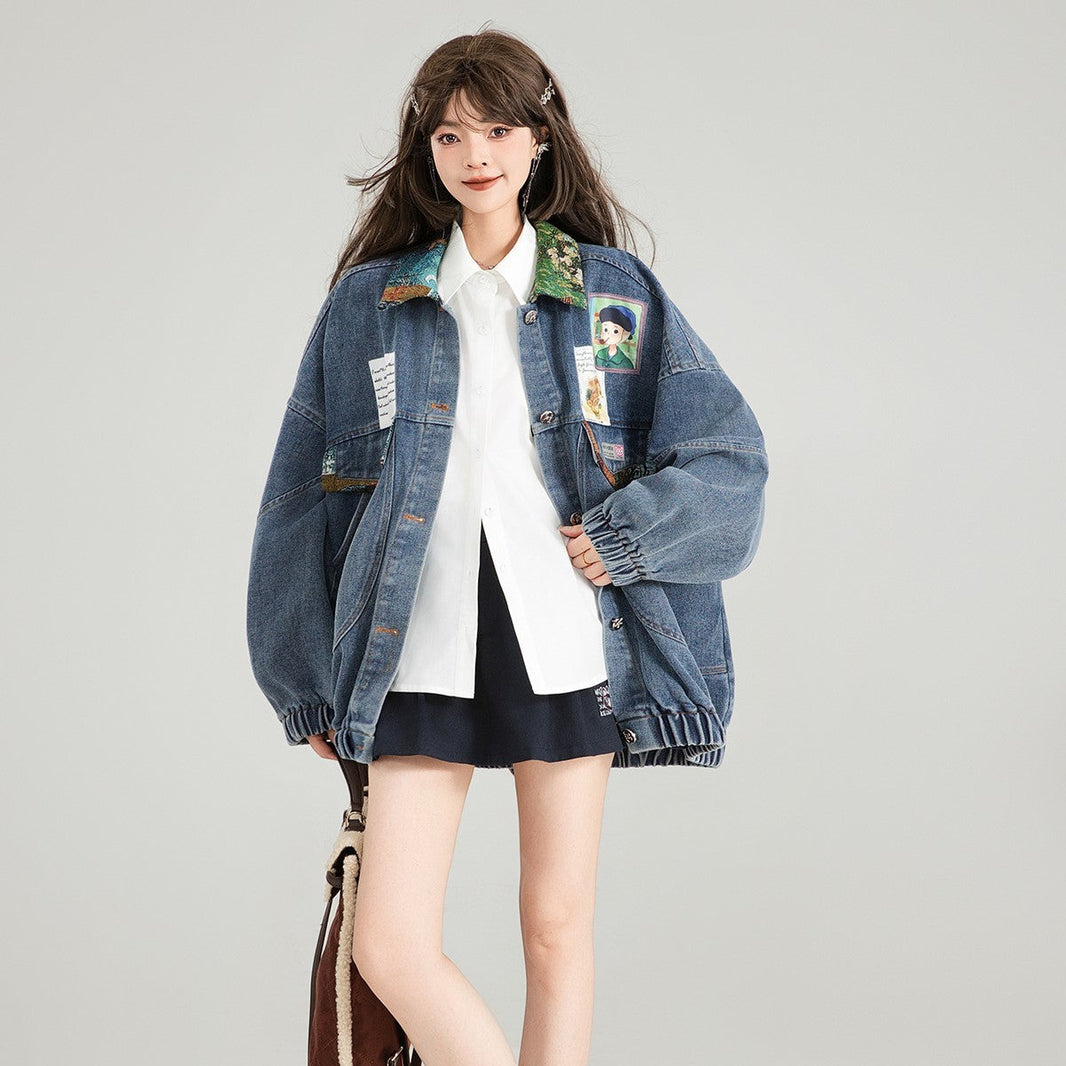 Artistic Denim Jacket For Women EX-STOCK Canada 
