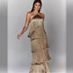 Fashion Halter Backless Sleeveless Tassel fringe Dress - EX-STOCK Canada