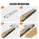 Rail Mill Guide System, 9 Ft Milling Guide, 4 Crossbar Kits Chainsaw Mill Rail Guide, Aluminum Adjustable Saw Mill Rail System Work With Chainsaw Mills For Builders And Woodworkers EX-STOCK