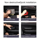 Universal Left Door Car Elbow Rest Pad Armrest support - EX-STOCK CANADA