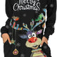 Women's Long-sleeved Christmas Hoodie Sweatshirt Dress Winter - EX-STOCK CANADA