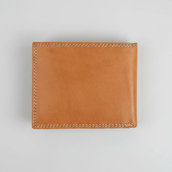 Men’s Steer Embossed Bifold Leather Wallet 