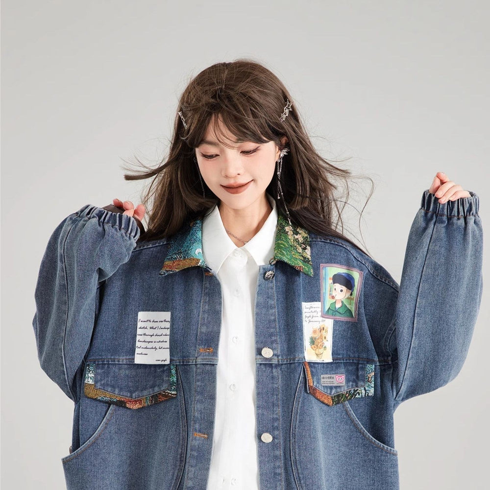 Artistic Denim Jacket For Women EX-STOCK Canada 
