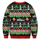 Ugly Funny Christmas print Knit Couple sweater - EX-STOCK CANADA