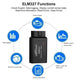 KONNWEI KW910 full protocol ELM327 OBD2 vehicle fault diagnostic Scanner detector tool - EX-STOCK CANADA