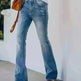High-rise stretch bootcut jeans - EX-STOCK CANADA