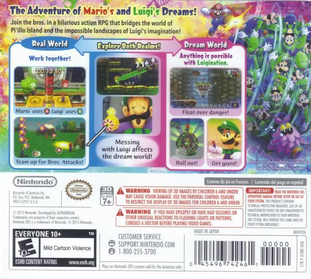 Mario & Luigi Dream Team 