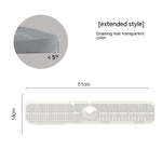 Silicone Faucet Splash Guard & Sink Drip Mat – Anti-Splash Drain Pad for Kitchen & Bathroom