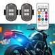 Motorcycle LED Warning Strobe Light – Wireless Remote Control, 1–8 Lights