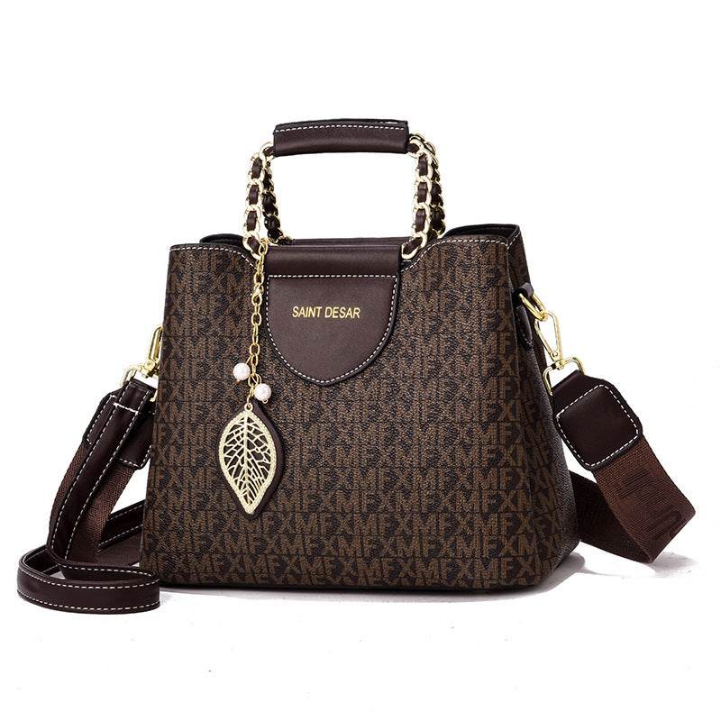 Women's Vintage Fashion Print Handbag EX-STOCK Canada 