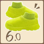 Zapatillas de algodón impermeables de moda para mujeres de invierno