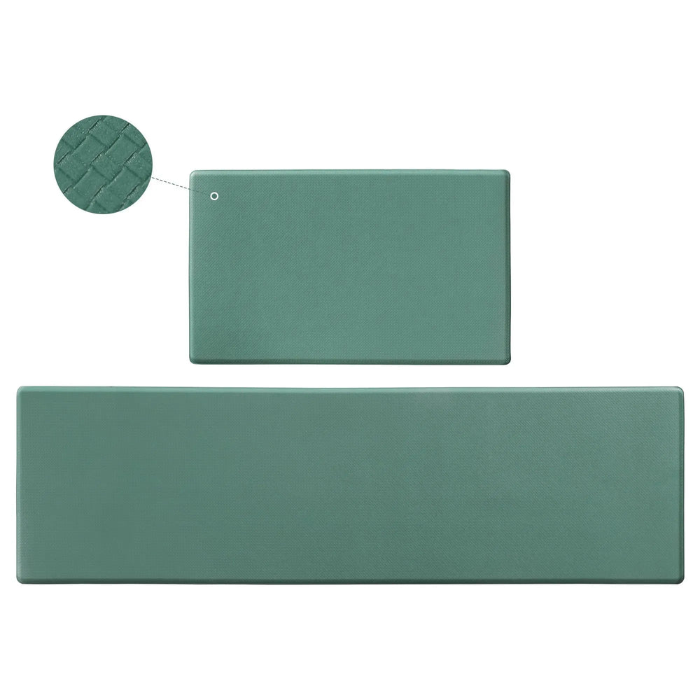 Kitchen Floor Mat Two-piece Set Of Non-slip, Waterproof  Rug And Easy To Scrub For Home, Kitchen - EX-STOCK CANADA