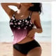 Vintage Printed Split High Waist Conservative Swimwear - EX-STOCK CANADA