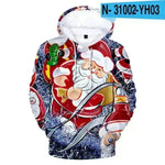 New Funny Christmas Printed Hoodie sweatshirt - EX-STOCK CANADA