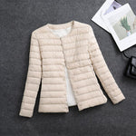 Women's Lightweight Short Inner-wear Round-neck Thermal Jacket - EX-STOCK Canada