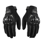 Riding Tribe MCS-17 Motorcycle Gloves – 5 Colours | M to XXL black 