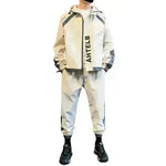 Autumn Casual Sportswear 2pcs traje de trabajo traje de chándal para hombres para hombres