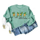 Women's Christmas Printed Long Sleeved  Pullover Sweatshirt - EX-STOCK CANADA