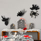 3Pcs Creepy Reaching Hands With Lighted Candles Wall Mounted Halloween Decoration Witch Devil Hand Aesthetic Goth Gothic Life Sized Horror Hands Hanging Sculpture EX-STOCK
