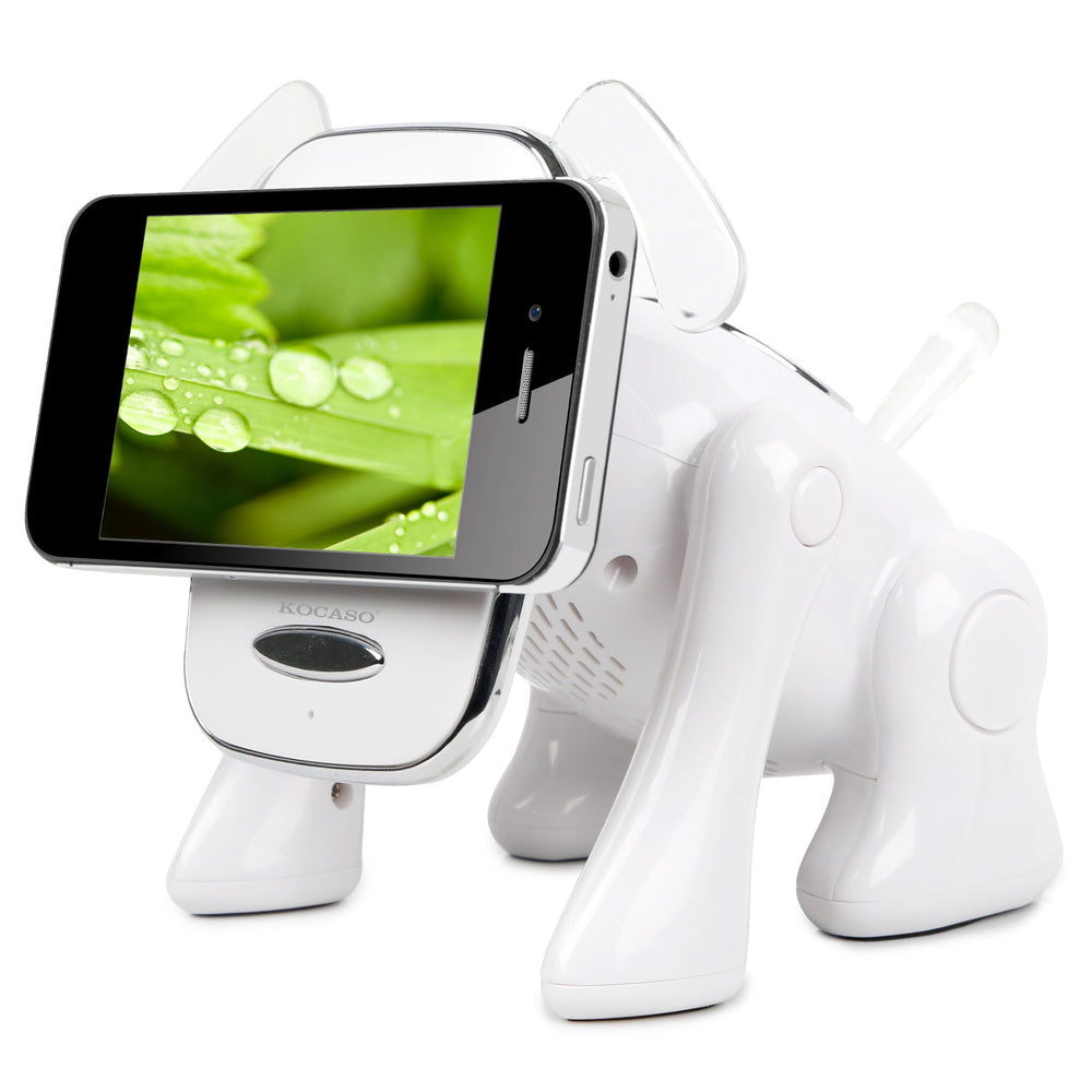 Puppy Dog Wireless Speaker Portable Mini Music Player Stereo Cute Animal Speaker With Built-In Mic FM Radio Stereo Bass MMC Card Slot USB Port For Cellphone Tablet EX-STOCK
