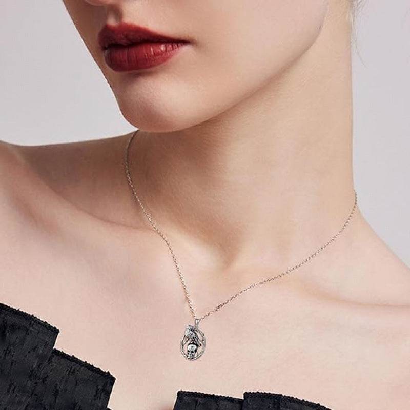 Creative Retro Halloween Skull Pendant Necklace EX-STOCK