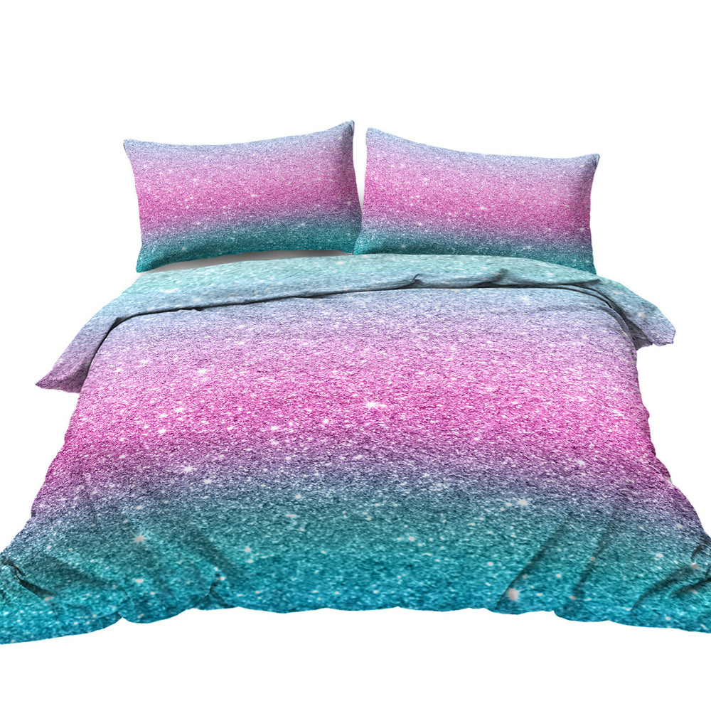 3PCS Ultra Soft Duvet Cover Set For Comforter Star Bedding Set Full Queen King Size EX-STOCK Canada 