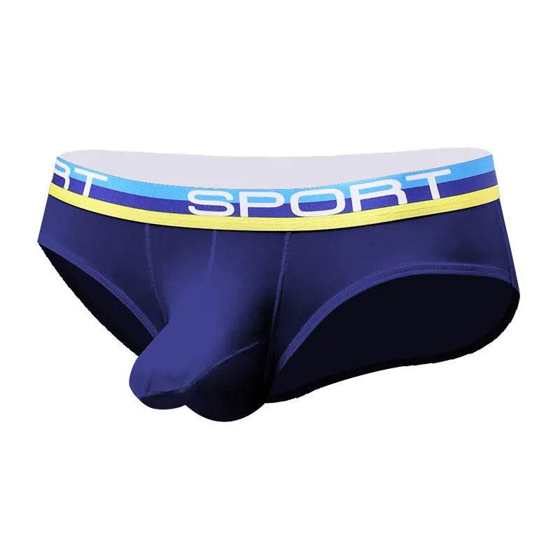 Seide Schnell trocknende Atmungsaktive Ballbeutel-Slips mit Beutel Unterwäsche für Männer. EX-STOCK CANADA