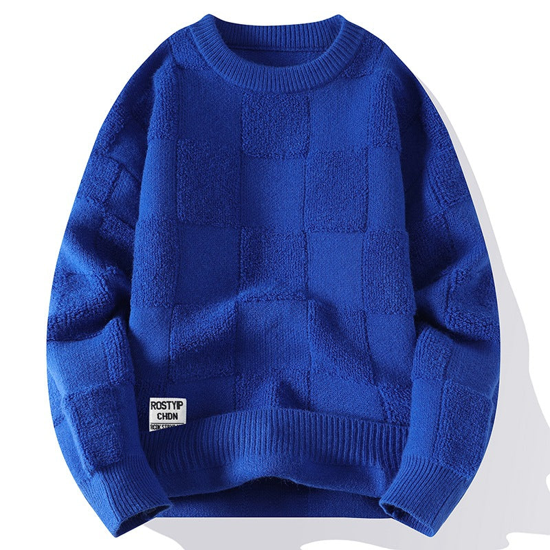 Winter New Fashion Round Neck Sweater Men | EX-STOCK product gallery photo 2