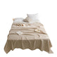 Waffle Cotton Yarn Air Conditioner Summer Cooling Duvet Solid Color Dormitory Comforter EX-STOCK Canada 