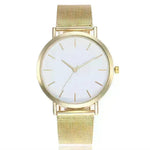 Simple ladies quartz watch