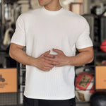 Anti Wrinkle Men Short Sleeve Active wear T-shirt for Workout Gym trainings - EX-STOCK CANADA