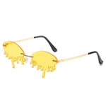 Sunglasses Personality Tear-shaped Visor Glasses EX-STOCK Canada 