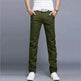 Casual Men's Slim Fit Straight Leg Trouser - EX-STOCK CANADA