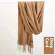 Pure Color Warm Keeping Scarf All-match Cashmere Shawl - EX-STOCK CANADA