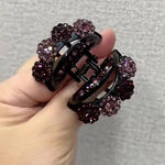 Rhinestone Barrettes High-end Flower Hair Clip - EX-STOCK CANADA