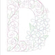 Paper Filigree Painting Kit - Letters - EX-STOCK CANADA