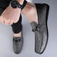Men's Slip-On Leather Loafers | Wide Width Business Casual Shoes Canada USA | Sizes 36–46