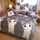Milk Duvet Set Single Thickened Double Sided Duvet Cover EX-STOCK Canada 
