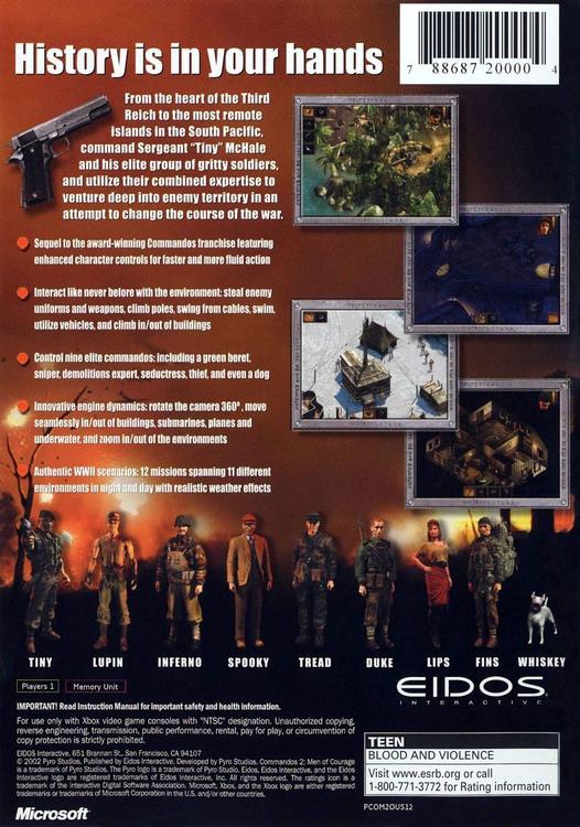 Commandos 2: Men of Courage 