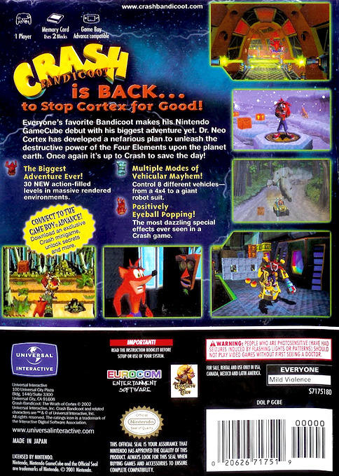 CRASH BANDICOOT - DER ZORN DES CORTEX 