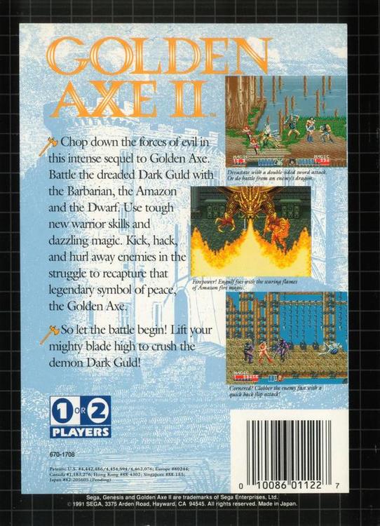 Golden Axe II 