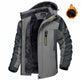 Winter Hooded Jacket Fashion Casual Warm Fleece Coat Windproof Rainproof Parka Windbreaker Men's Top EX-STOCK Canada 