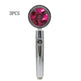 Propeller Driven Shower Head With Stop Button And Cotton Filter Turbocharged High Pressure Handheld Shower Nozzle - EX-STOCK CANADA