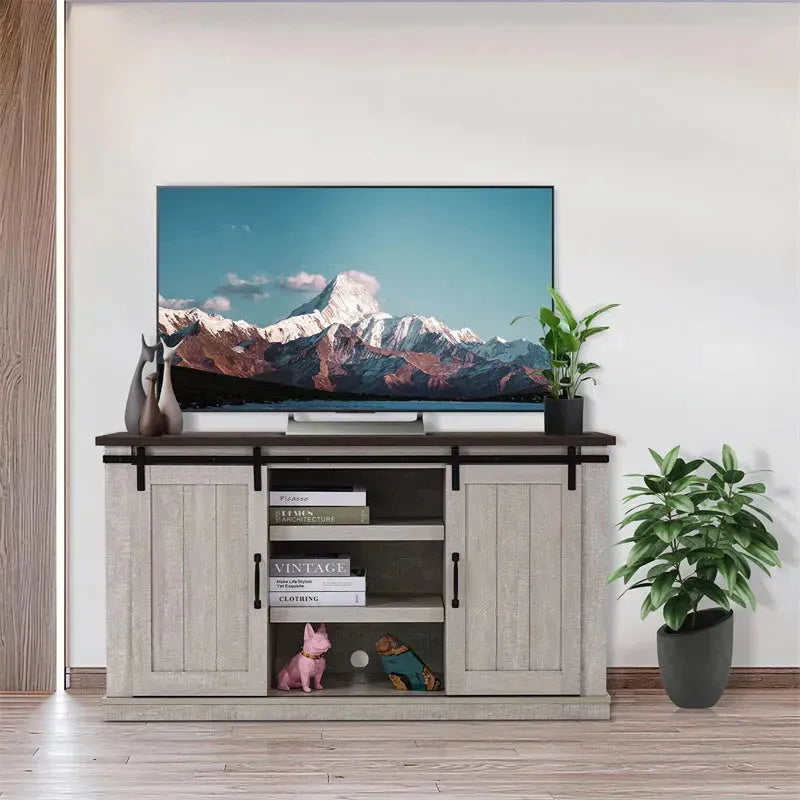 Vintage Home Living Room Wooden TV Cabinet - EX-STOCK CANADA